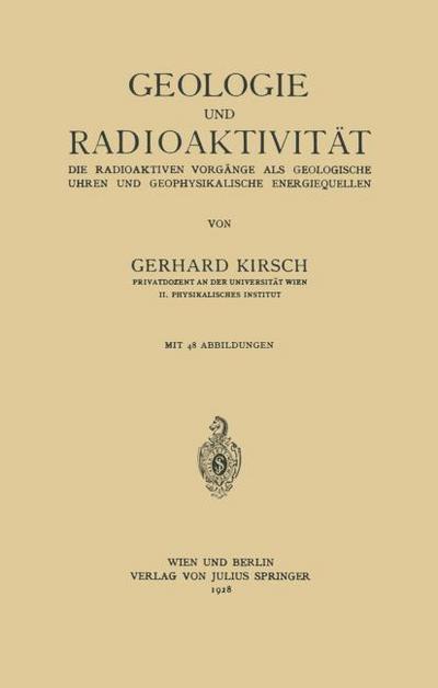 Geologie und Radioaktivität