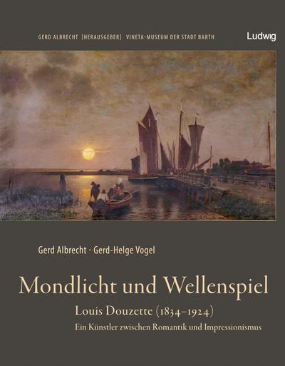 Mondlicht und Wellenspiel - Louis Douzette (1834 - 1924)