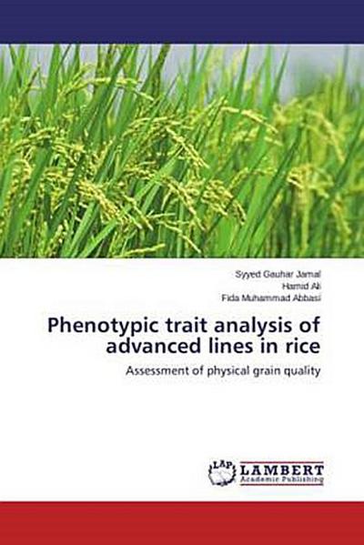 Phenotypic trait analysis of advanced lines in rice