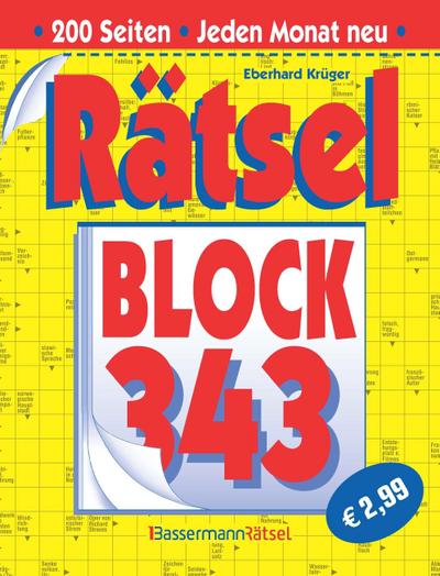 Rätselblock 343 (5 Exemplare à 2,99 EUR)