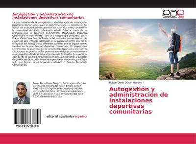 Autogestión y administración de instalaciones deportivas comunitarias