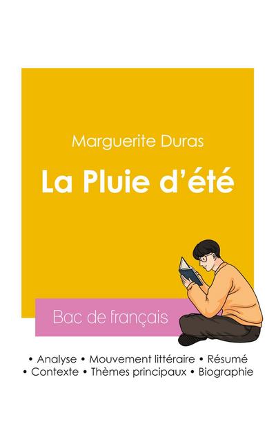 Réussir son Bac de français 2026 : Analyse du roman La Pluie d’été de Marguerite Duras