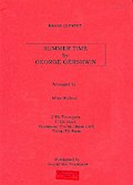 Summer Timefor 2 trumpets, horn (F/Eb), Trombone (treble/bass), tuba (Es bass)