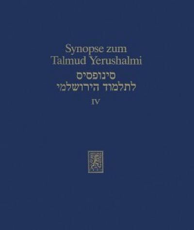 Synopse zum Talmud Yerushalmi