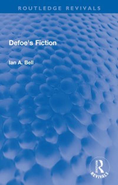 Defoe’’s Fiction