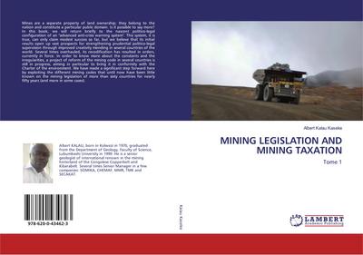 MINING LEGISLATION AND MINING TAXATION