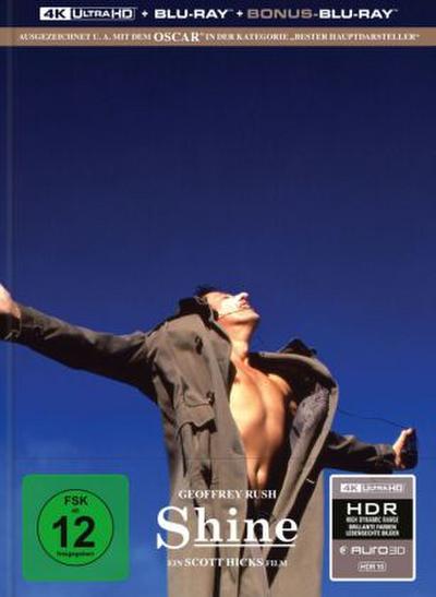Shine - Der Weg ins Licht,1 4K UHD-Blu-ray + 2 Blu-ray (Limitiertes Mediabook)