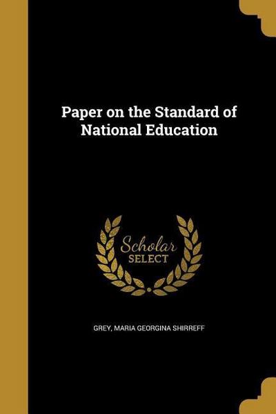PAPER ON THE STANDARD OF NATL