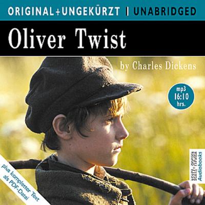 Oliver Twist, englische Version, MP3-CD