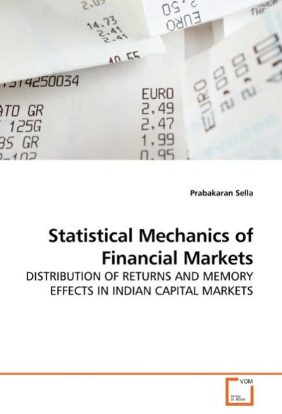 Statistical Mechanics of Financial Markets