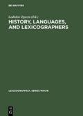 History, languages, and lexicographers