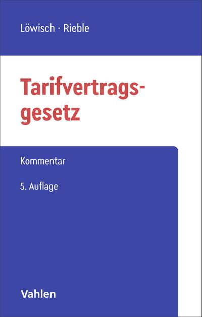 Tarifvertragsgesetz. TVG