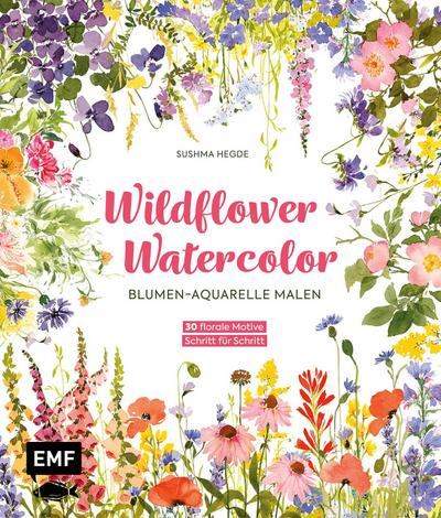 Wildflower Watercolor - Blumen-Aquarelle malen