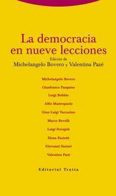 La democracia en nueve lecciones