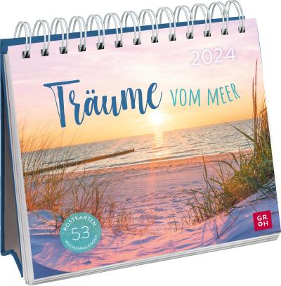Postkartenkalender 2024: Träume vom Meer