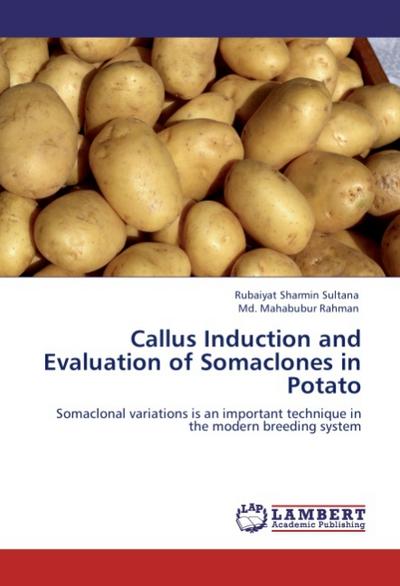 Callus Induction and Evaluation of Somaclones in Potato