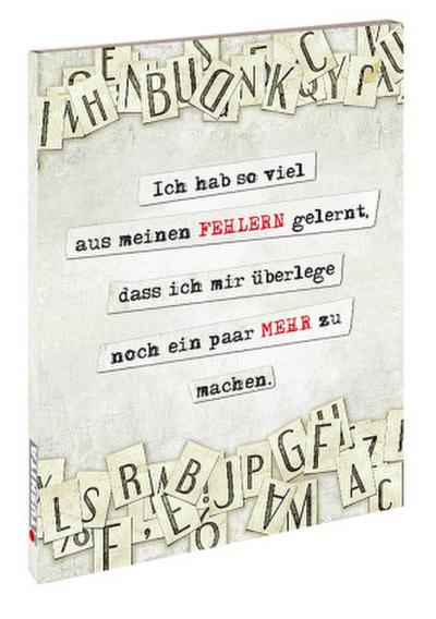 Ich habe so viel...