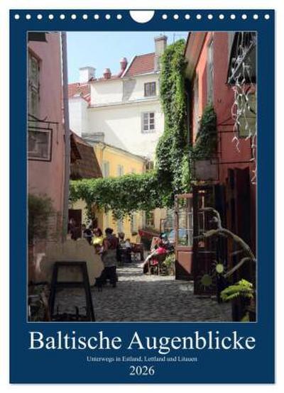 Baltische Augenblicke (Wandkalender 2026 DIN A4 hoch), CALVENDO Monatskalender
