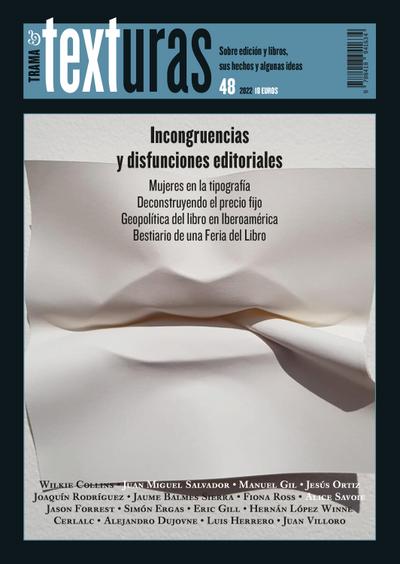 Texturas 48: Incongruencias y disfunciones editoriales