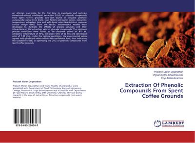 Extraction Of Phenolic Compounds From Spent Coffee Grounds