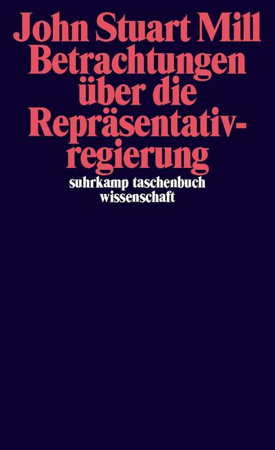 Betrachtungen über die Repräsentativregierung