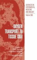 Oxygen Transport to Tissue XXVI