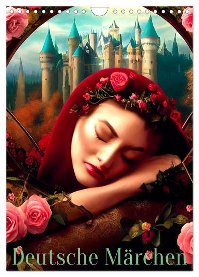 Deutsche Märchen (Wandkalender 2026 DIN A4 hoch), CALVENDO Monatskalender