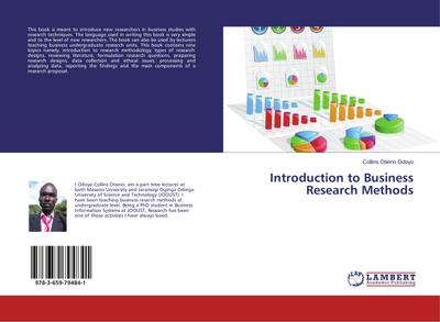 Introduction to Business Research Methods