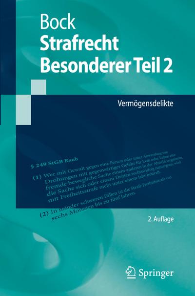 Strafrecht Besonderer Teil 2