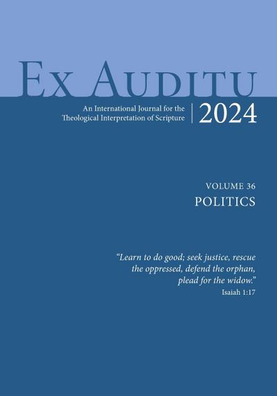 Ex Auditu - Volume 36