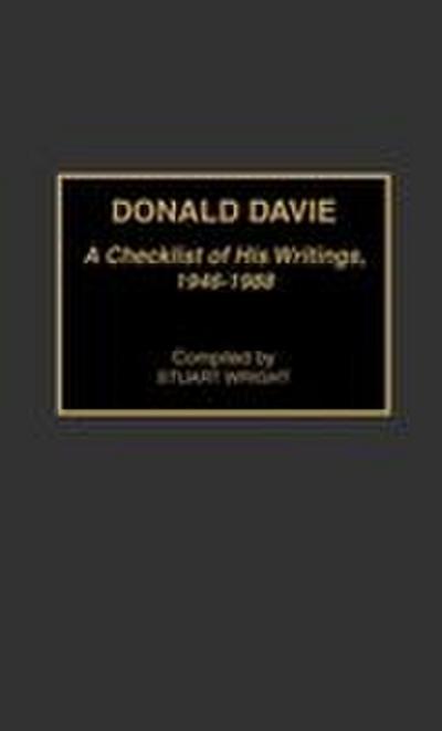 Donald Davie