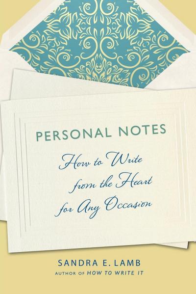 PERSONAL NOTES