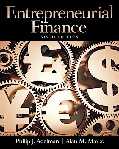 Entrepreneurial Finance