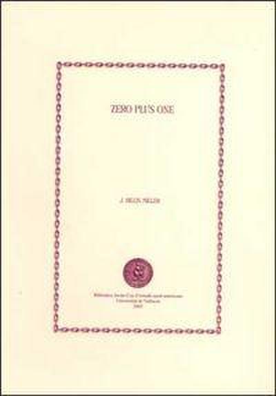 Zero plus one
