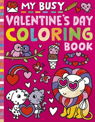 My Busy Valentine’s Day Coloring Book