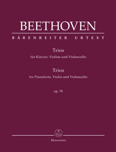 Trios für Klavier, Violine und Violoncello op. 70