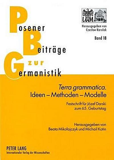"Terra grammatica." - Ideen - Methoden - Modelle