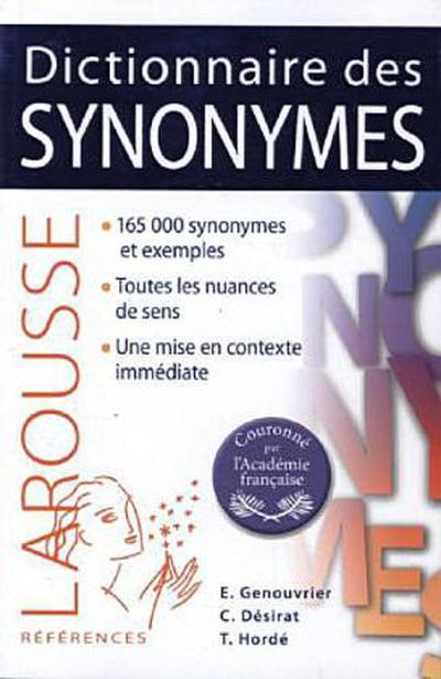 Larousse Dictionnaire des synonymes