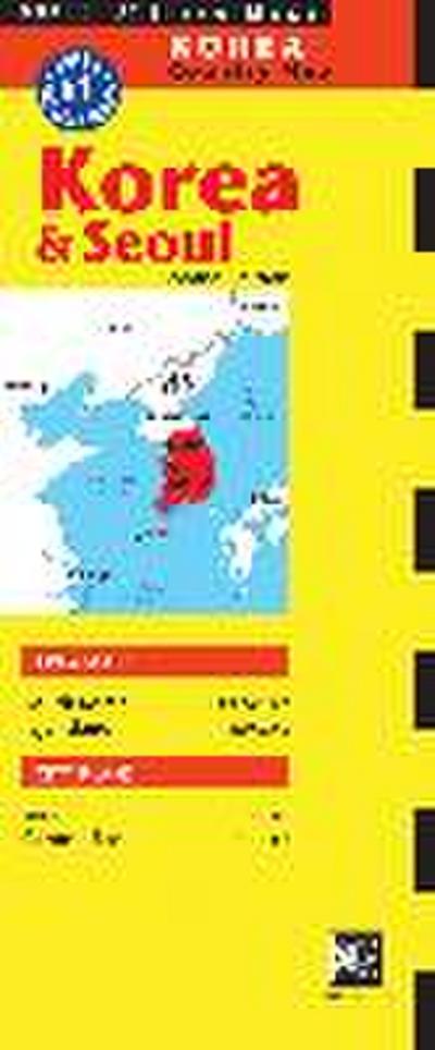 Periplus: Korea & Seoul Country Map