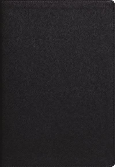 Esv, Thompson Chain-Reference Bible, Large Print, Leathersoft, Black, Red Letter, Thumb Indexed