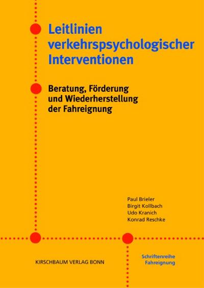 Leitlinien verkehrspsychologischer Interventionen
