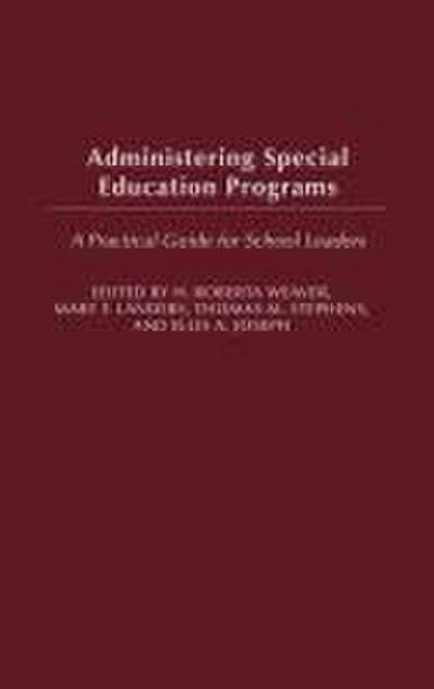 Administering Special Education Programs