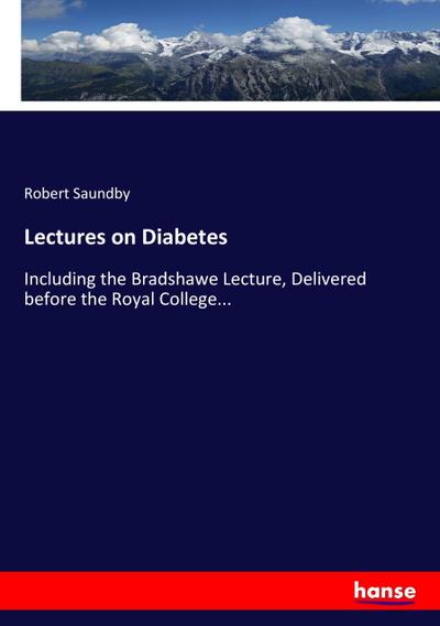 Lectures on Diabetes