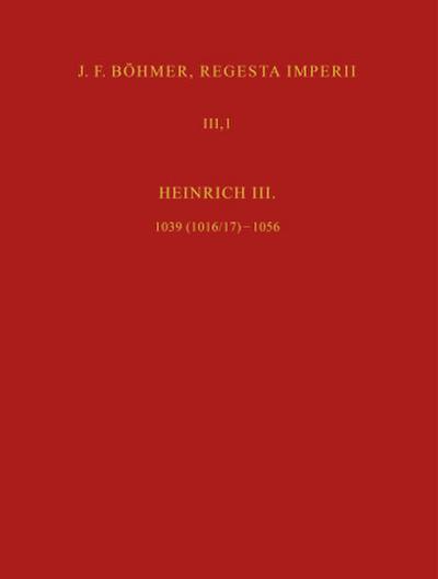 J. F. Böhmer, Regesta Imperii