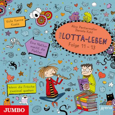 Mein Lotta-Leben. Volle Kanne Koala / Wenn die Frösche zweimal quaken / Eine Natter macht die Flatter, 3 Audio-CD