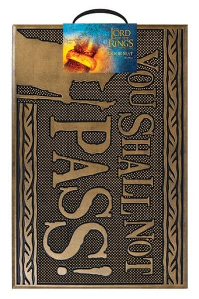 Fussmatte Lord Of The Rings - Shall Not Pass (Rubb