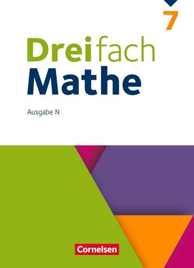 Dreifach Mathe 7. Schuljahr. Niedersachsen - Schülerbuch