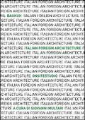 Italian Foreign Architecture