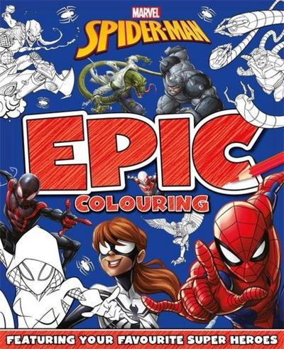 Marvel Spider-Man: Epic Colouring