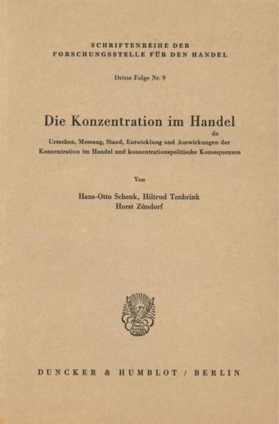 Die Konzentration im Handel.